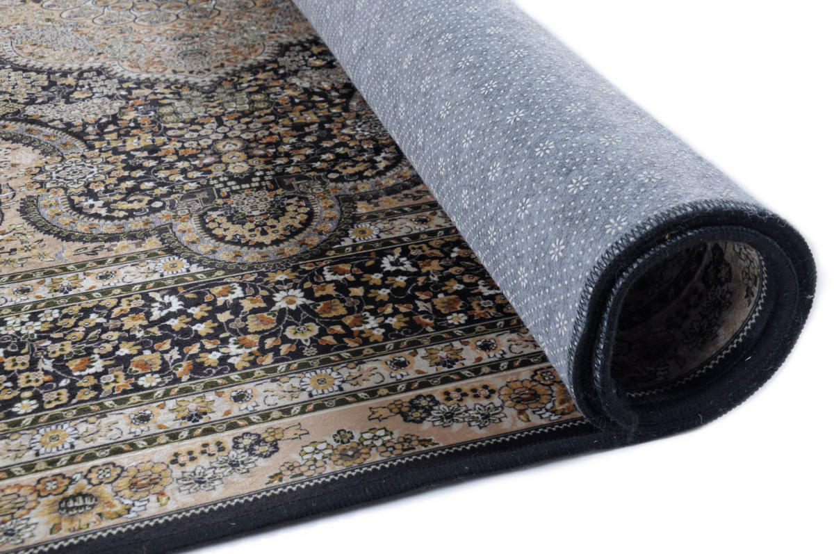 ORIENTTEPPICH Gaia 140x200 cm - Goldfarben, Textil (140/200cm) - Gino Falcone