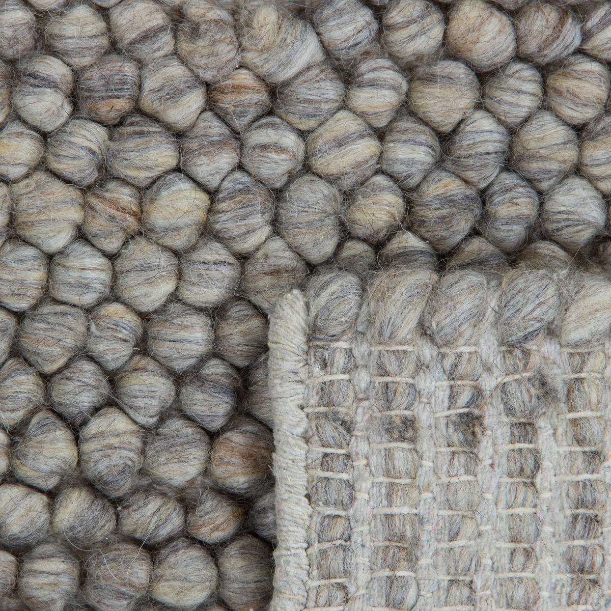 WOLLTEPPICH WOOLY 120/170 Taupe - Taupe, Naturmaterialien (120/170cm) - Consilio Concept