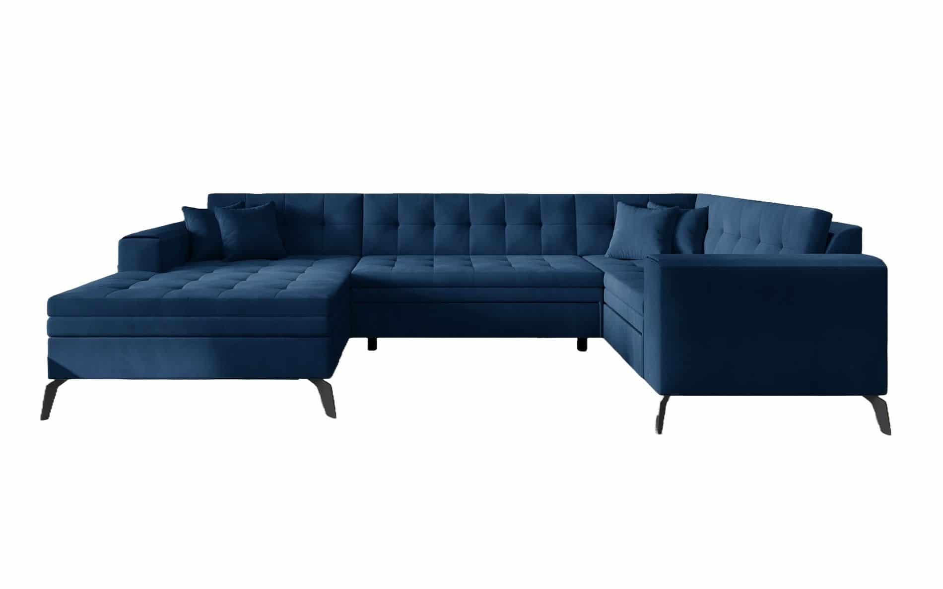 Eltap Wohnlandschaft Dunkelblau 180x93x340 cm