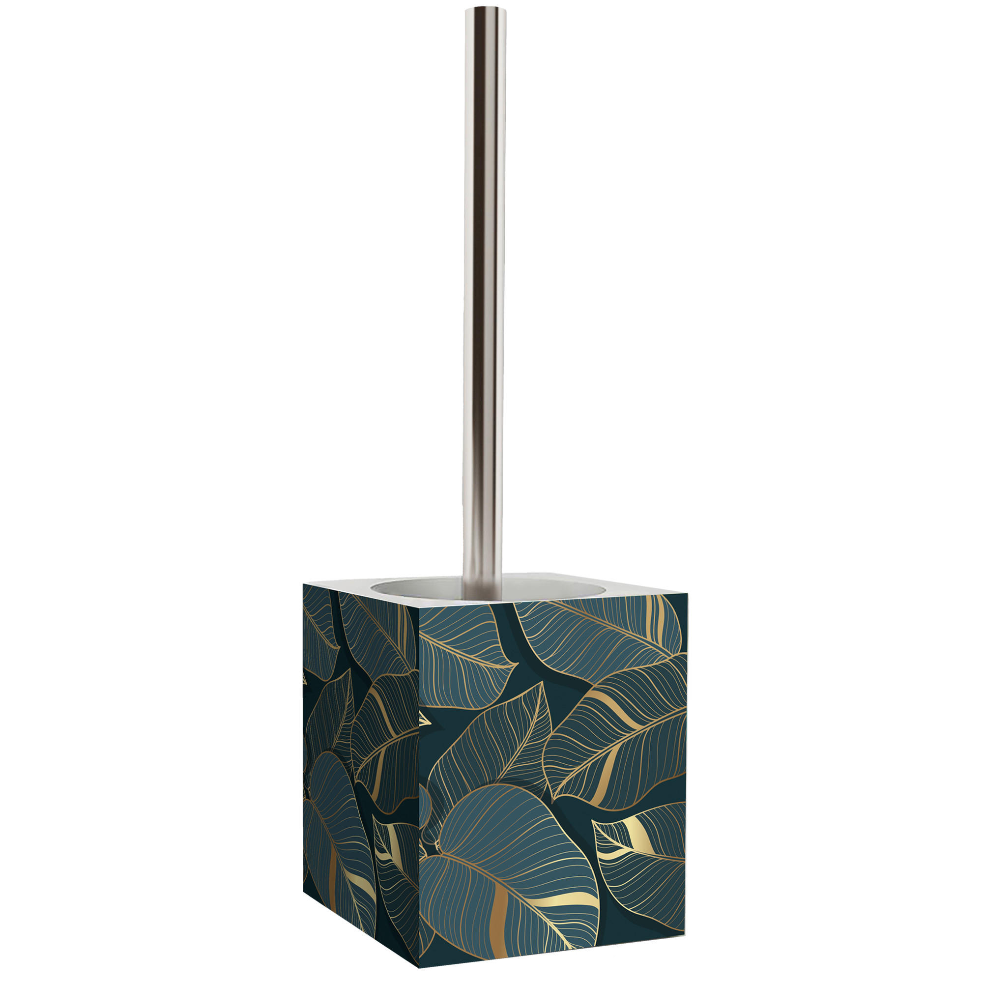 WC-BÜRSTE Monstera - Grün, Kunststoff (10/37/10cm) - Sanilo