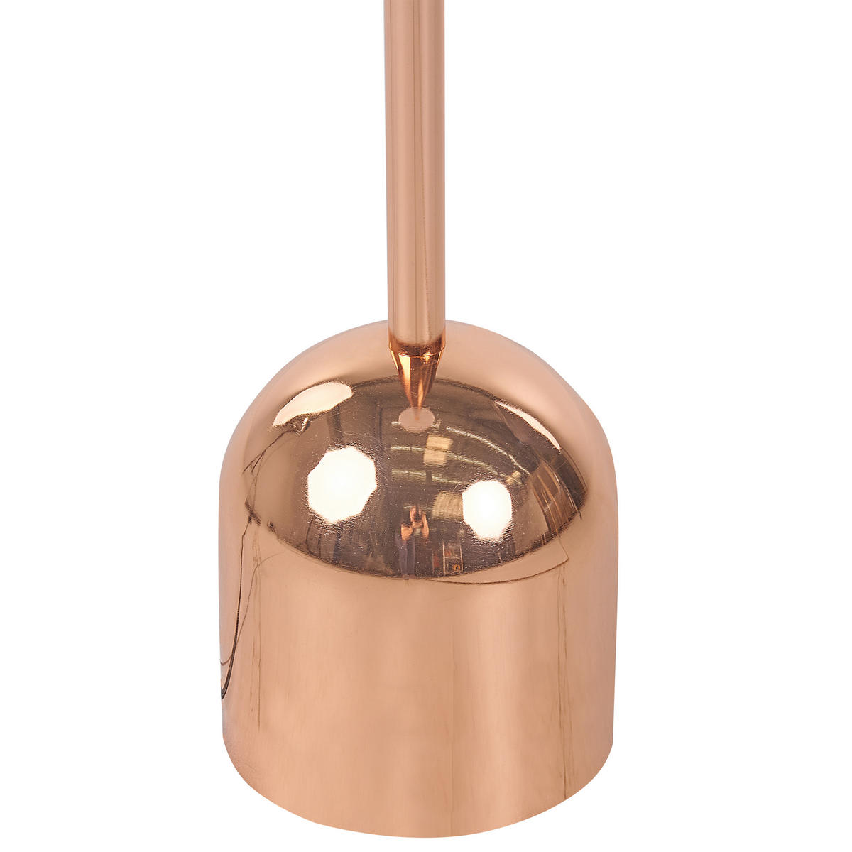 STEHLAMPE Macasia 35/35/158 cm - Kupferfarben, Metall (35/36/158cm) - Beliani