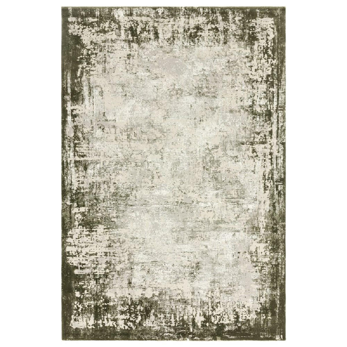 TEPPICH Moderner für Wohn- und Schlafzimmer ZUKA Grün 160 x 230 cm - Grün, Textil (160/230cm) - Novatrend
