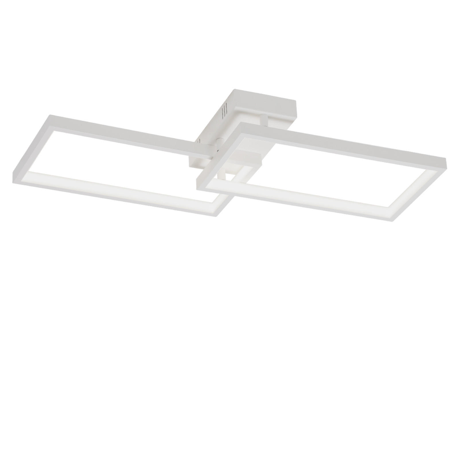 LED-DECKENLEUCHTE Edith 80/39/7.5 cm - Weiß, Kunststoff (80/39/7.5cm) - Nettlife