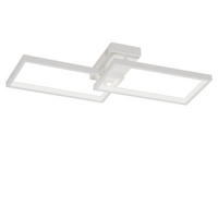 LED-DECKENLEUCHTE Edith 80/39/7.5 cm - Weiß, Kunststoff (80/39/7.5cm) - Nettlife