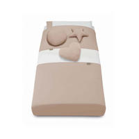 BABY-BETTWÄSCHENSET Musselin 4-teilig Piumone - Beige, Kunststoff (3/67cm) - Cam il Mondo del Bambino S.p.A.