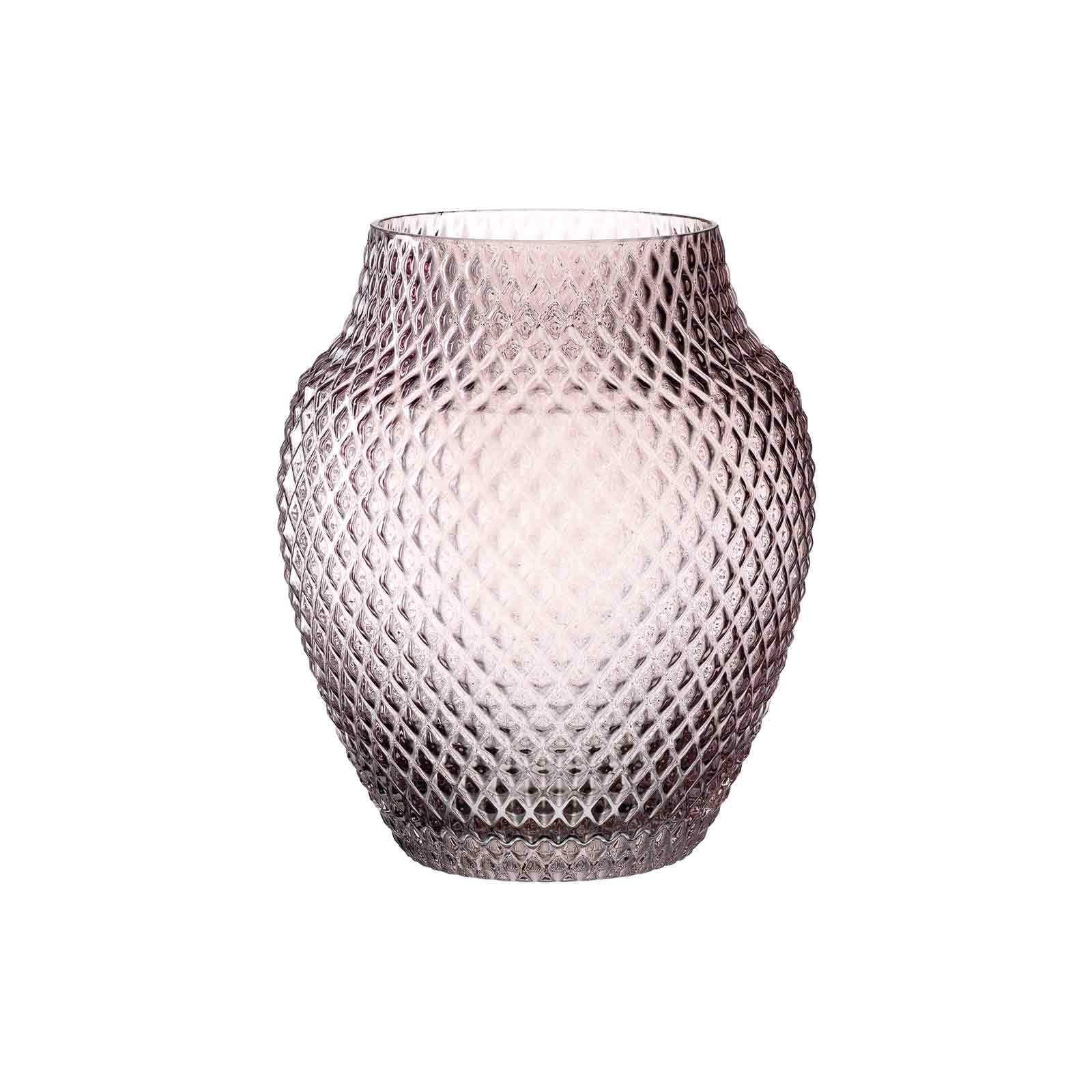 VASE Poesia Rosa 22.5 cm - Rosa, Glas (22.5cm) - Leonardo Living