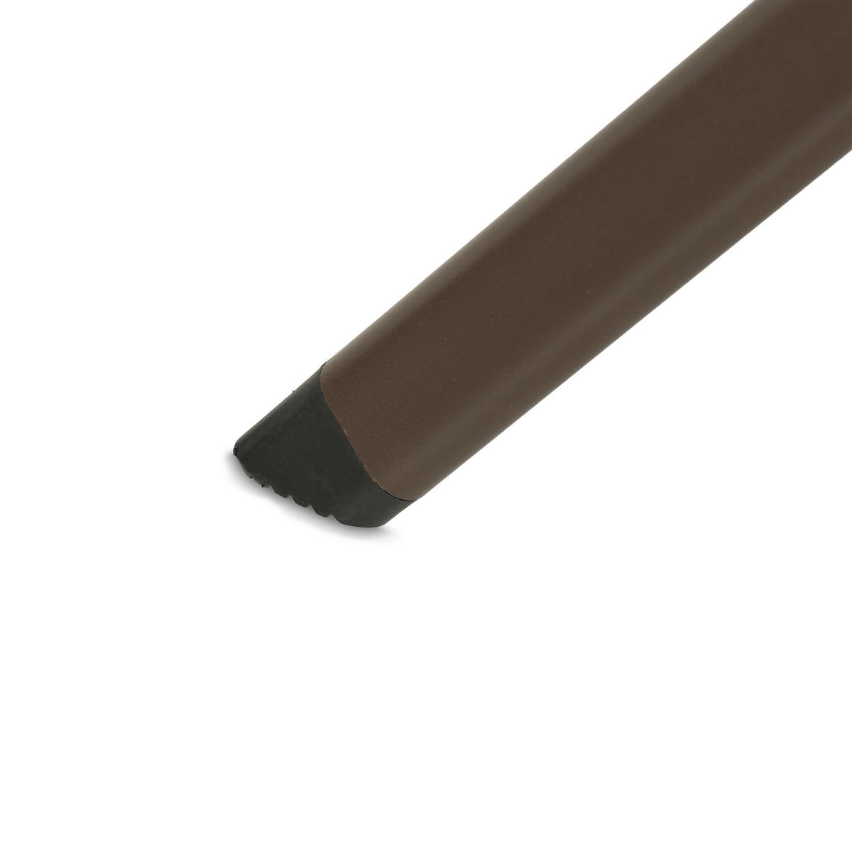 GARTENTISCH - Braun, Kunststoff/Metall (60/60/75cm) - Relaxdays