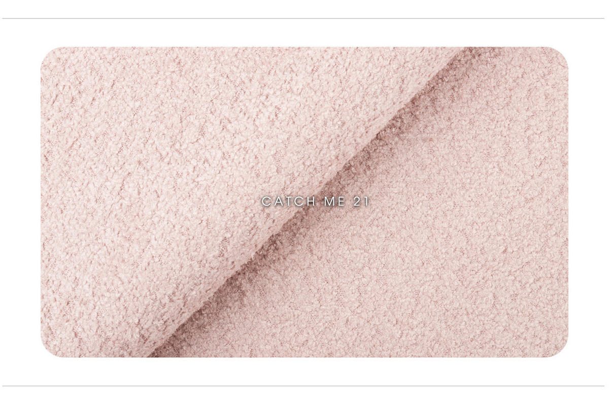 POLSTERBETT aus Polyester Elvert 180x200 cm, Hellrosa - Hellrosa, Textil (180/200cm) - Meblito