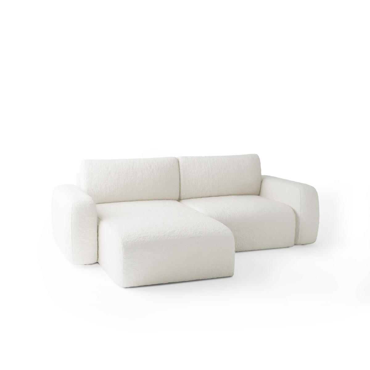ECKSOFA Varde mini Universelle Elfenbein (Anthology 1) - Creme, Textil (148/257cm) - Fedve
