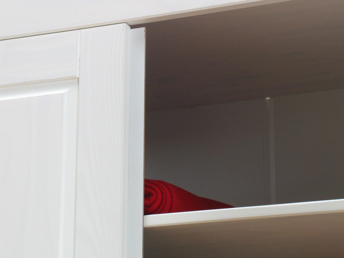 GARDEROBENSCHRANK weiß - Weiß, Holz (280/190/55cm) - ebuy24