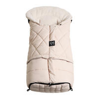 KINDERWAGEN-FUSSSACK Moony 2in1, Sherpa Fleece cream, sand - Beige, Textil (48/10/105cm) - Kaiserbaby