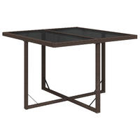 GARTENTISCH Tischmund 107/74/109 cm - Hellbraun, Naturmaterialien (109/107/74cm) - ZMH