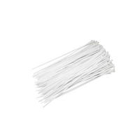 WEIHNACHTSKABELBINDER 100er-Set für Weihnachtsschmuck 4,8 × 370 mm weiß - Weiß, Kunststoff (0.48/0.1/37cm) - LAALU