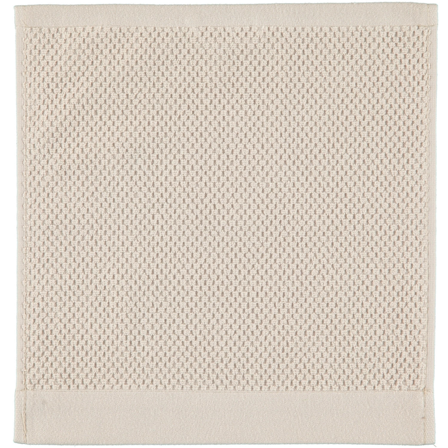 Rhomtuft Seiftuch Graubraun 30x30 cm