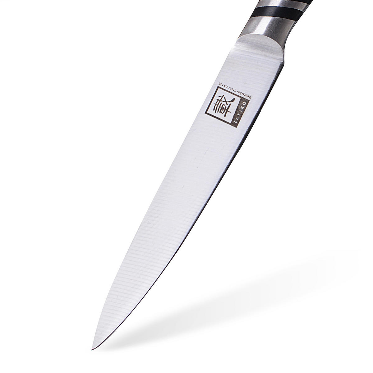ALLZWECKMESSER 12,5 cm - Schwarz, Metall (24cm) - Zayiko
