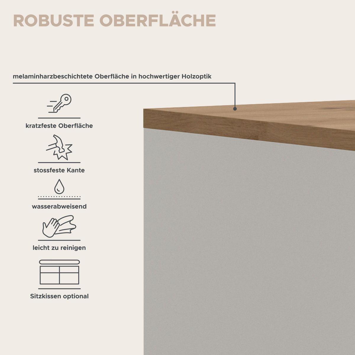 GARDEROBEN-SET 4tlg. Nova (B/H/T: 160x190x37 cm) in Weiß - Weiß, Holzwerkstoff (160/190/37cm) - Homes & Jones
