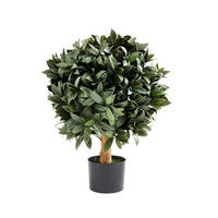 KUNSTBAUM Künstlicher Lorbeerbaum – Vaelis 75 cm - Grün, Kunststoff (75cm) - aplanta