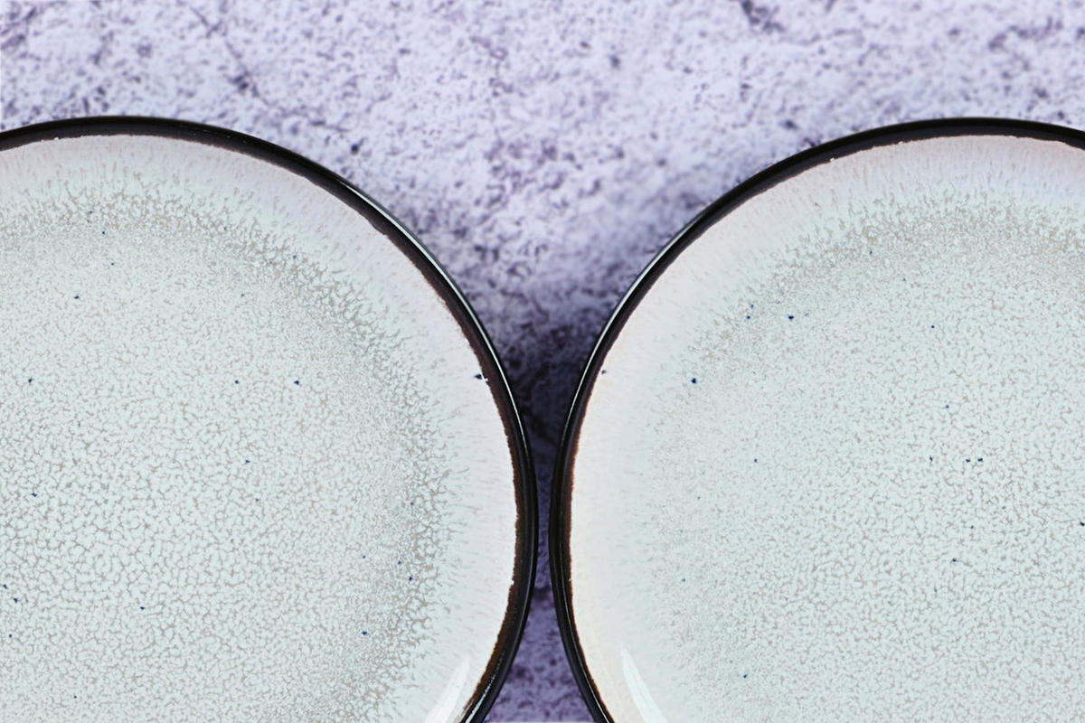 TELLER Iris Ø16cm - 6er-Set - Elfenbeinweiß - Weiß, Keramik (16cm) - Björn