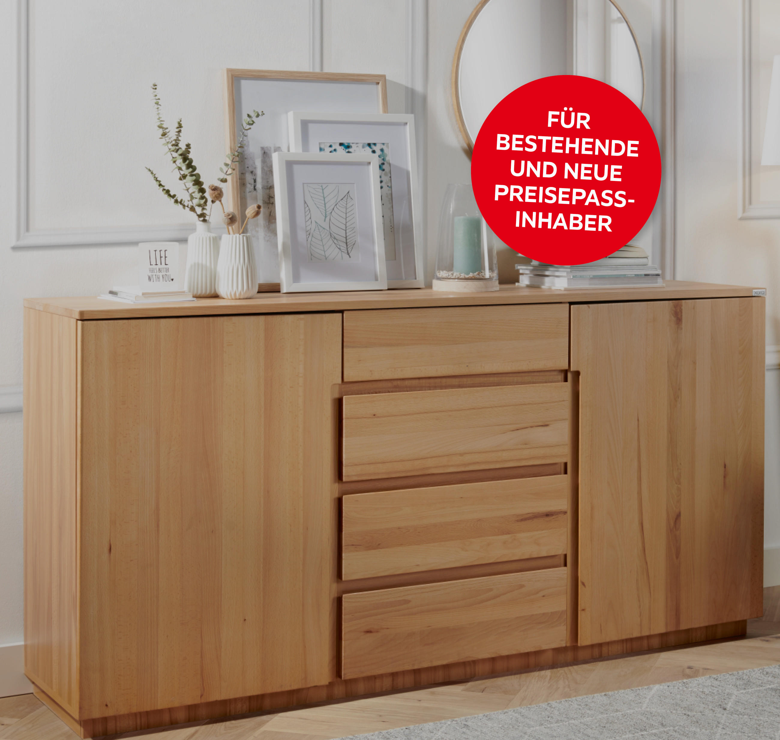 Für bestehende und neue Preisepassinhaber