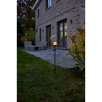 LED-SOLAR-GARTENSTECKER - mit Dämmerungssensor und wetterfestem Design für stilvolle Außenbeleuchtung, 1er-Set - Weiß, Kunststoff (3/20/90cm) - Northpoint