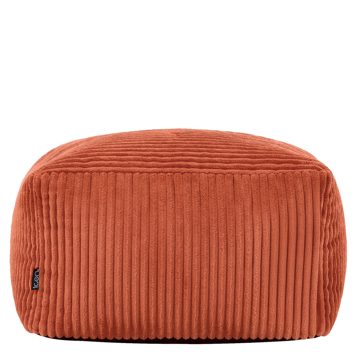 SITZPOUF Amara - Terracotta, Textil (42/24/42cm) - icon