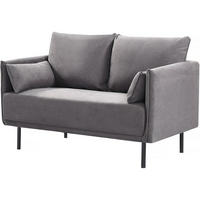 EINZELSOFA rudy Dunkelgrau - Grau, Textil (78/88/132cm) - Habitat Garten