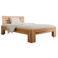 MASSIVHOLZBETT LUZERN 140/200 cm aus Kernbuche - Braun/Kernbuche, Holz (140/200cm) - MeinMassivholz