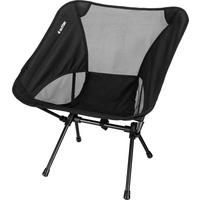 CAMPINGSTUHL bis 150 kg - Schwarz, Textil/Metall (55/60/28cm) - Outtec
