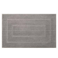 BADEMATTE - 40*60cm - Grau - Grau, Textil (40/60cm)