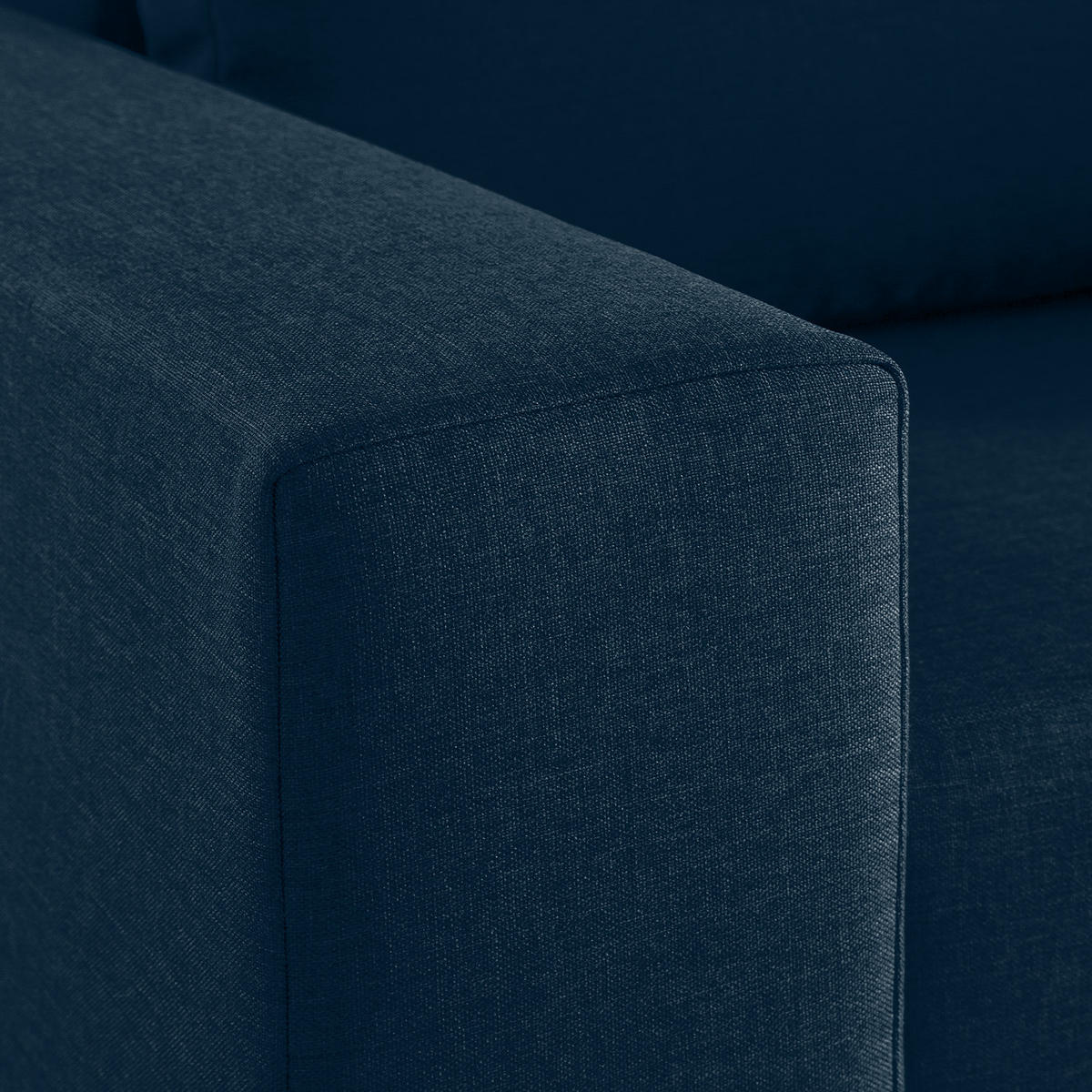 SCHLAFSOFA - Blau/Silberfarben, Textil (153/90/90cm) - home24