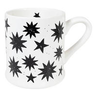 BECHER Sterne in Schwarz - 500 ml - Schwarz, Keramik (0.5L) - Blond Amsterdam