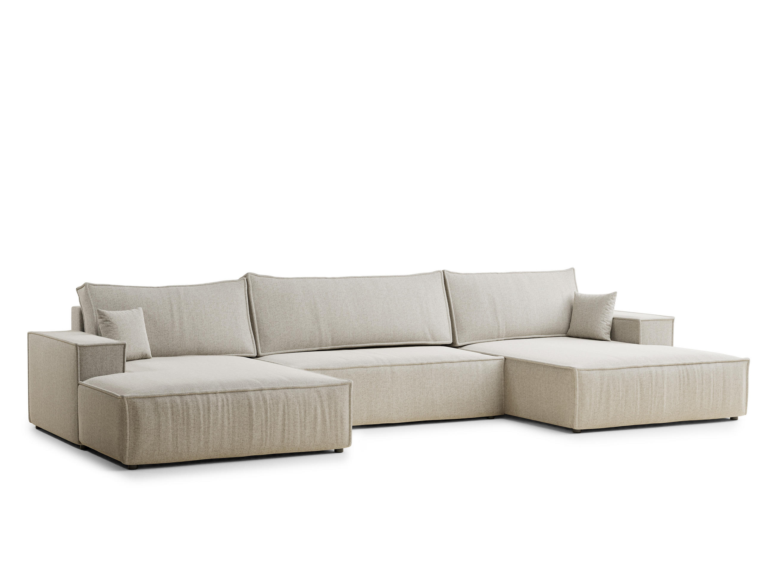 Maison de Reve Wohnlandschaft Beige 398x70x148 cm