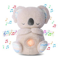 KUSCHELTIER-NACHTLICHT mit Musik und Timer für Neugeborene - waschbar und beruhigend - Weiß, Kunststoff (20.2/17.3/28.8cm) - Northpoint