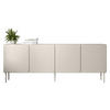 SIDEBOARD Rafael 200 4D - Kaschmir, Holzwerkstoff/Metall (200/76/40cm) - MIRJAN24