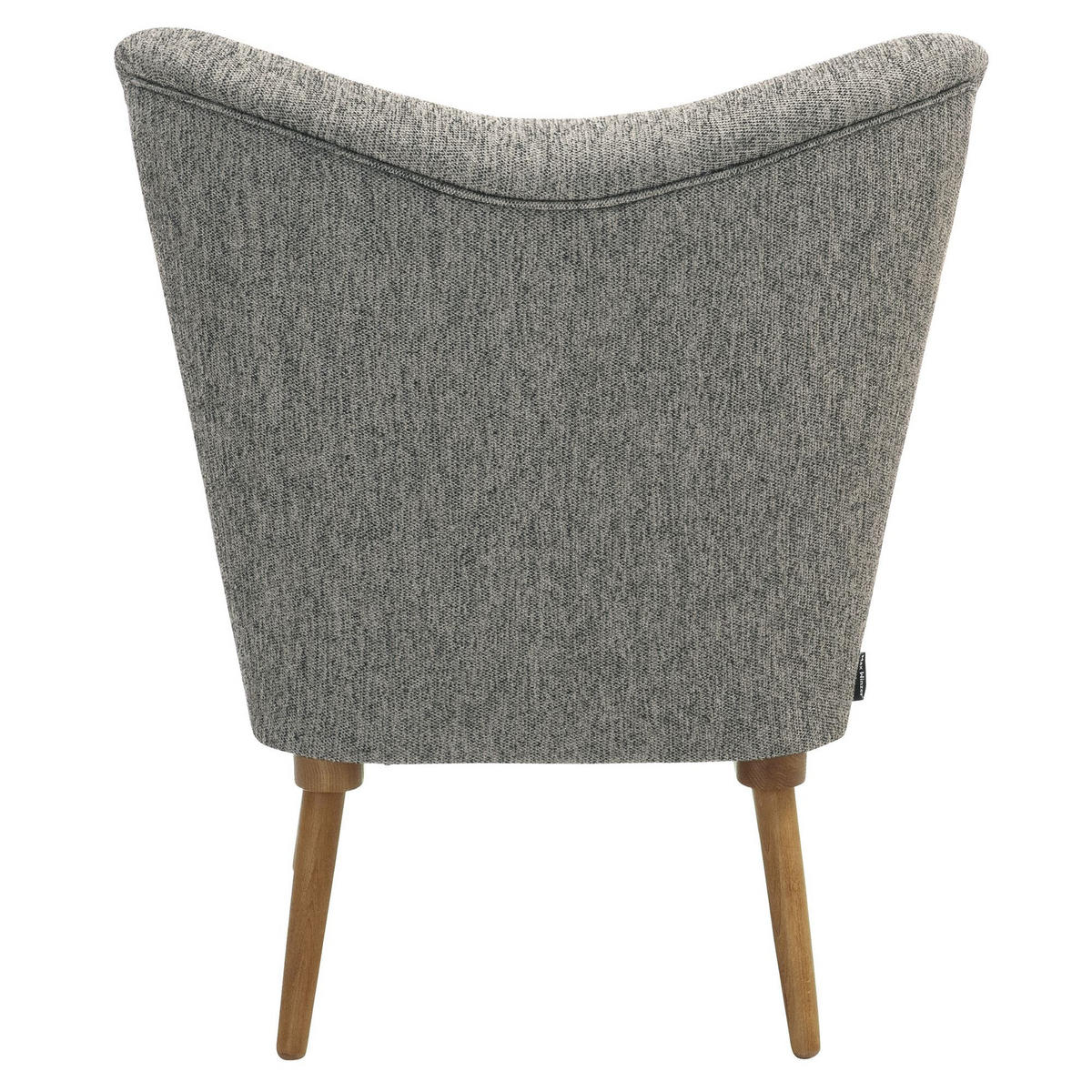 COCKTAILSESSEL Kayra Flachgewebe (Strukturgewebe) grau - Grau, Kunststoff (72/90/74cm) - 58aufmkessel