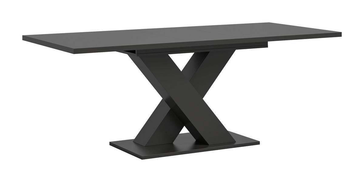 ESSTISCH MOTION (B/H/T: ca. 150/76/90 cm) in grau/grau - Grau, Holzwerkstoff (90/150/76cm)