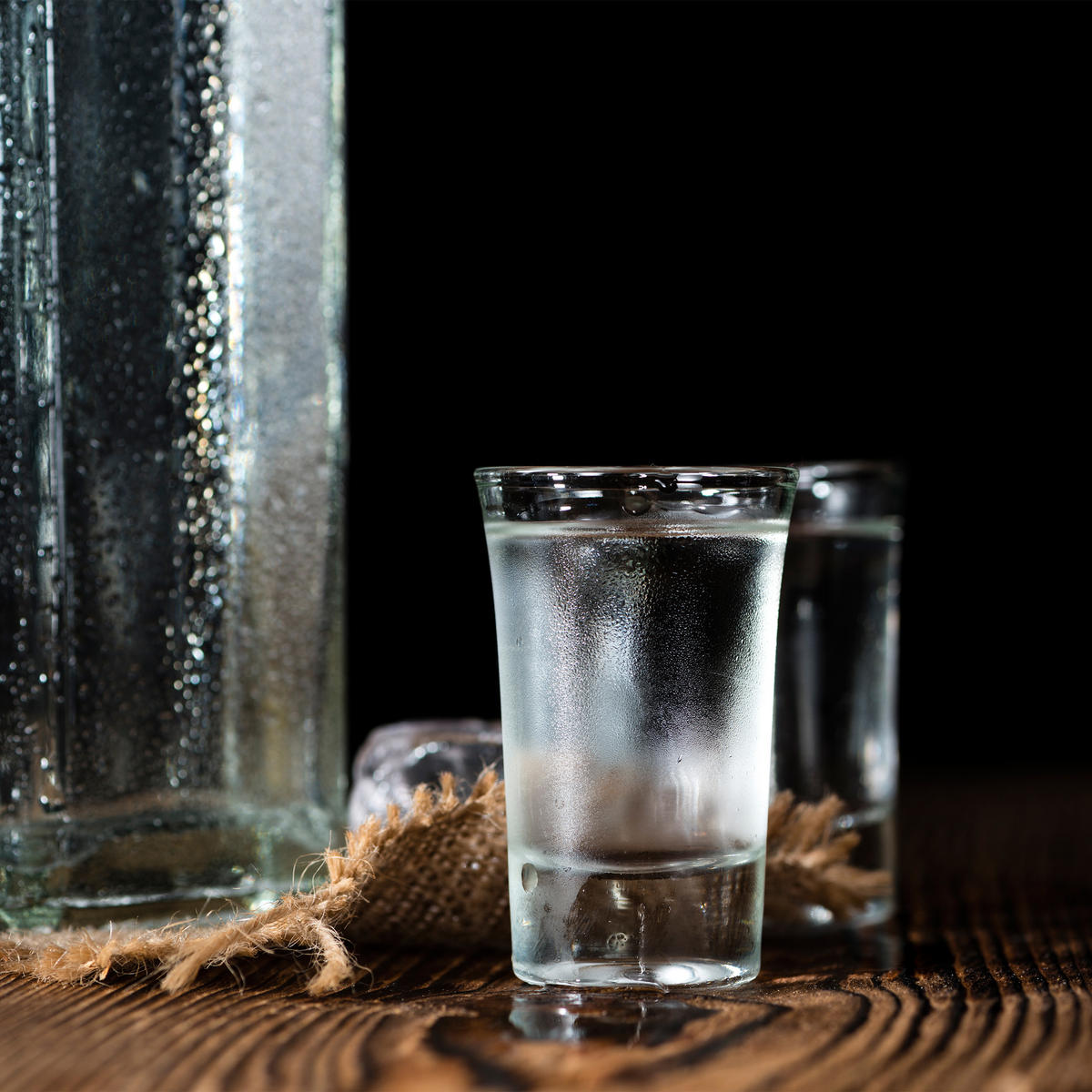 6XSCHNAPSGLÄSER - Transparent, Glas (0.04L) - Relaxdays