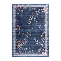 TEPPICH mit englischer Nahtverarbeitung blau - Blau, Textil (200/290cm) - AFK Living