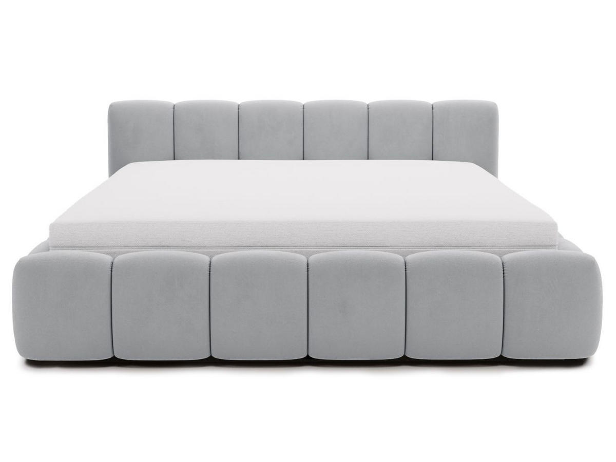 POLSTERBETT Cloud low 160x200 Grau - Grau, Textil (160/200cm) - Graingold