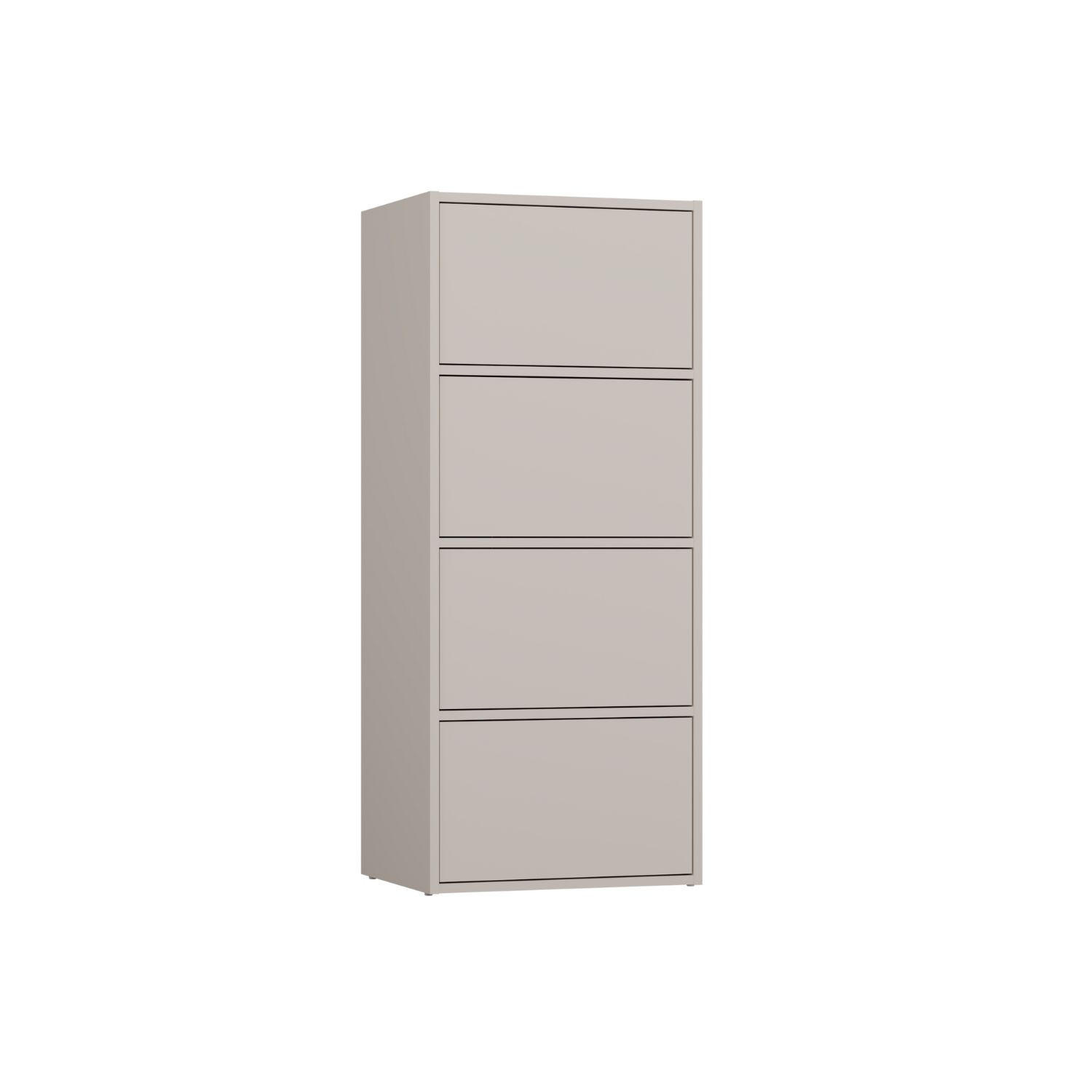 KOMMODE Kate - Beige, Holzwerkstoff (50/119/40cm) - kommodly