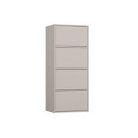 KOMMODE Kate - Beige, Holzwerkstoff (50/119/40cm) - kommodly
