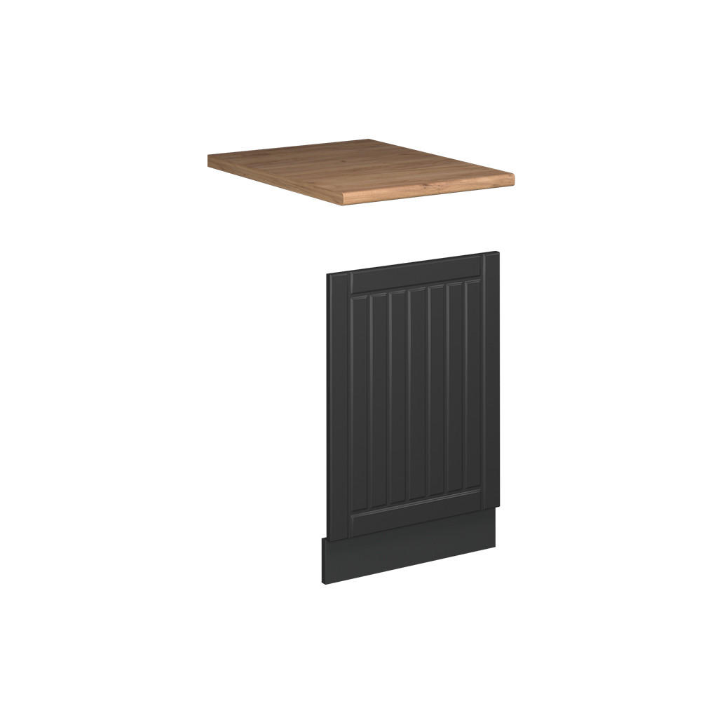 FRONTPANEL Fame-Line Mörkgrå 45 cm , AP Oak Mörkgrå, Antracit 67.4/45/60 cm