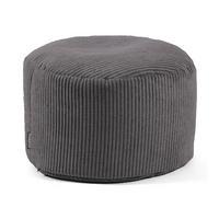 POUF Cord Der Faule Lenz - Anthrazit, Textil (50/30/50cm) - Mokebo