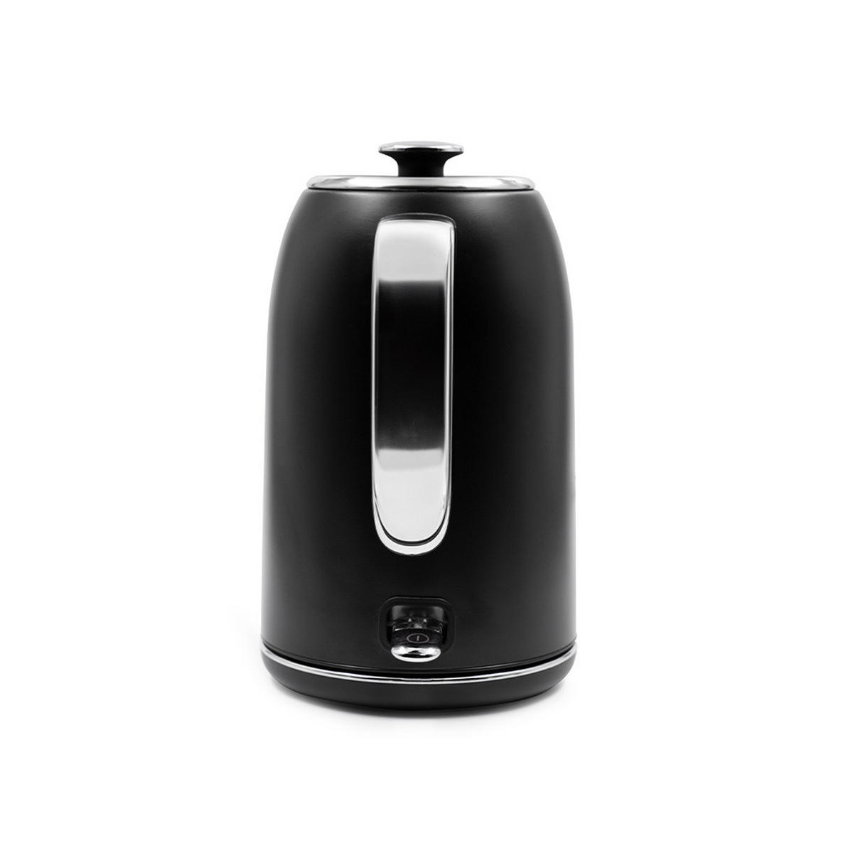 WASSERKOCHER NOBLE - Matt Schwarz, Wasserkocher - Schwarz, Metall (15.4cm) - Home Deluxe