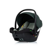 BABYSCHALE i-Size Duo Smart tannengrün Gruppe 0+, Kissen, verstellbare Kopfstütze - Schwarz/Grün, Kunststoff (40/58/66cm) - Chipolino