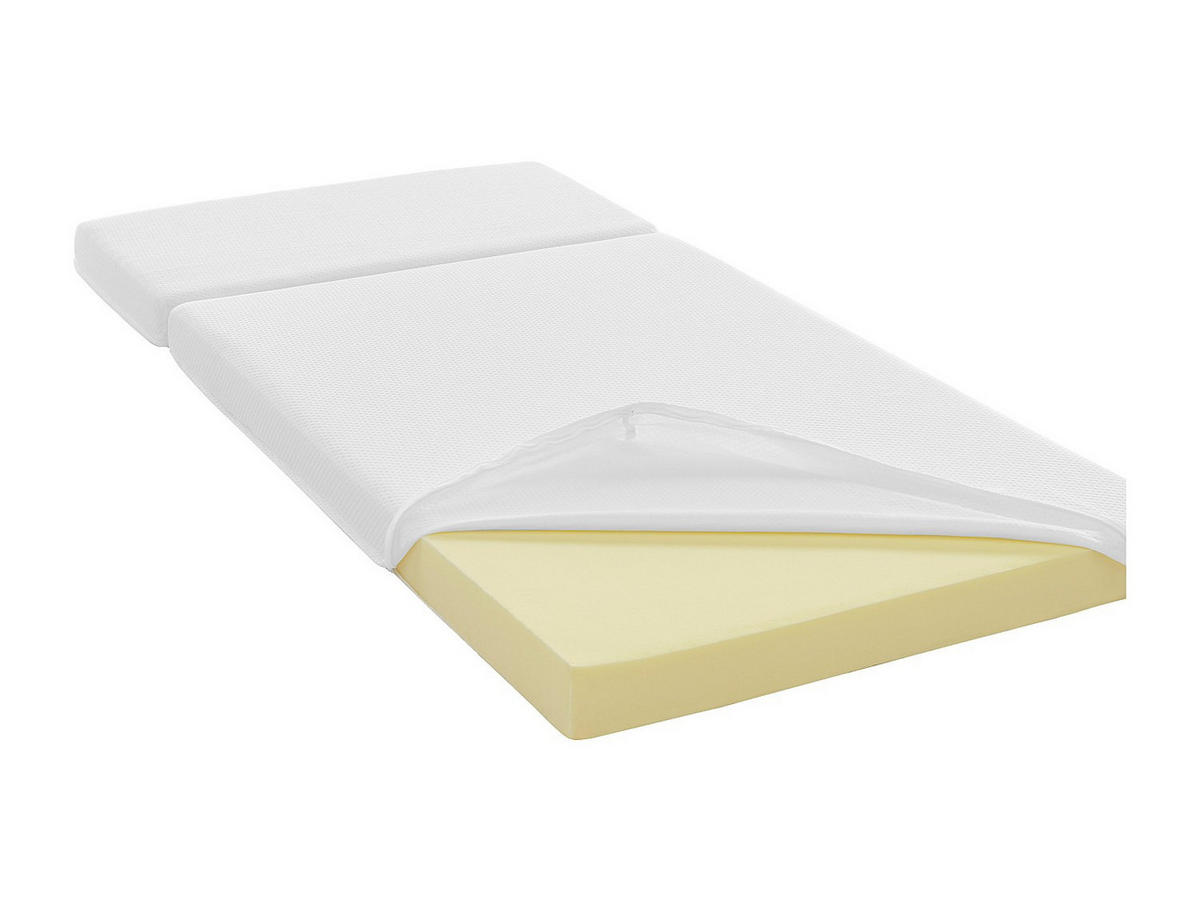 MITWACHSENDE Matratze - 1 Person - Stoff - Weiß - - Weiß, Textil (90/200cm) - Vente-Unique