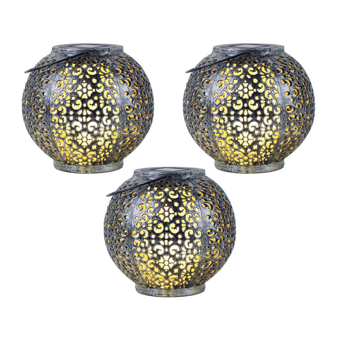 LED AUSSENLEUCHTE Kunststoff Schwarz - Schwarz, Kunststoff (18/18/17cm)