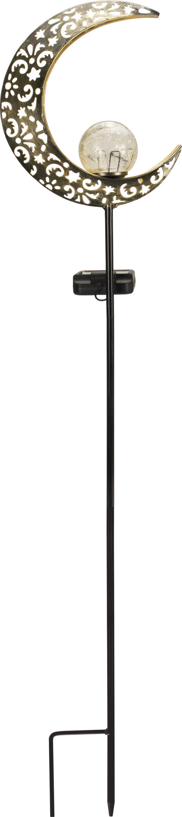 LED-SOLAR-GARTENSTECKER - mit Dämmerungssensor und wetterfestem Design für stilvolle Außenbeleuchtung, 1er-Set - Weiß, Kunststoff (3/20/90cm) - Northpoint