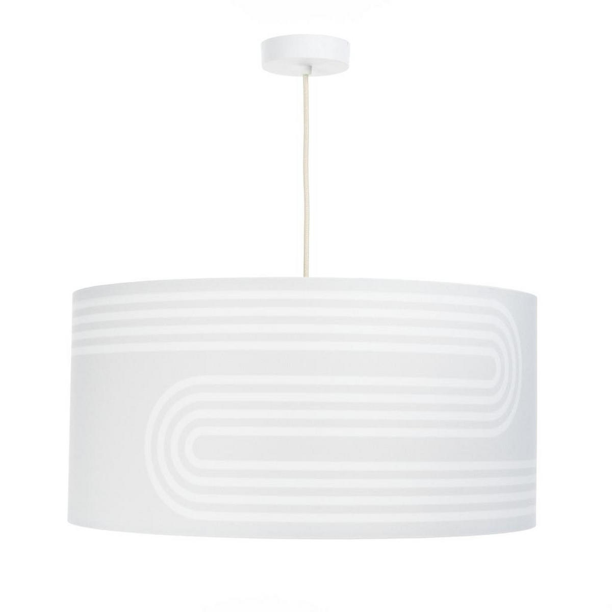 HÄNGELEUCHTE Gold 40/90 cm - Goldfarben/Weiß, Kunststoff (20/0.4/90cm) - ONZENO