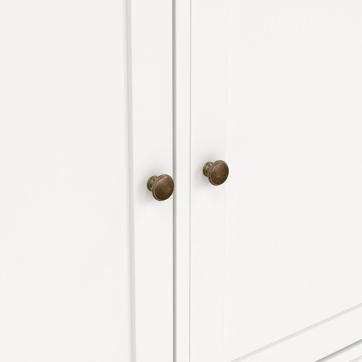 ANRICHTE mit 3 Türen und 3 Schubladen sofia 91,66/143,7/46,1 cm - Weiß, Holzwerkstoff (46.1/91.66/47cm) - Calicosy